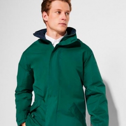 Parka Impermeável Acolchoada 100% Poliéster