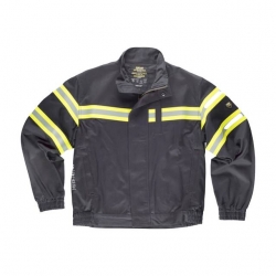Casaco Ignífugo E Antiestático Com Fitas Refletoras - WORKTEAM