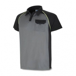 Polo Técnico Bicolor Manga Curta - MARCA Polo Técnico Bicolor Manga Curta - MARCA