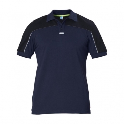 Polo Bicolor Manga Curta 100% Algodão - SIGGI