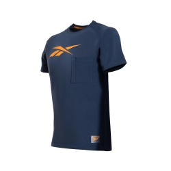 T-Shirt Manga Curta 93% Algodão/7% Elastano - REEBOK T-Shirt Manga Curta 93% Algodão/7% Elastano - REEBOK