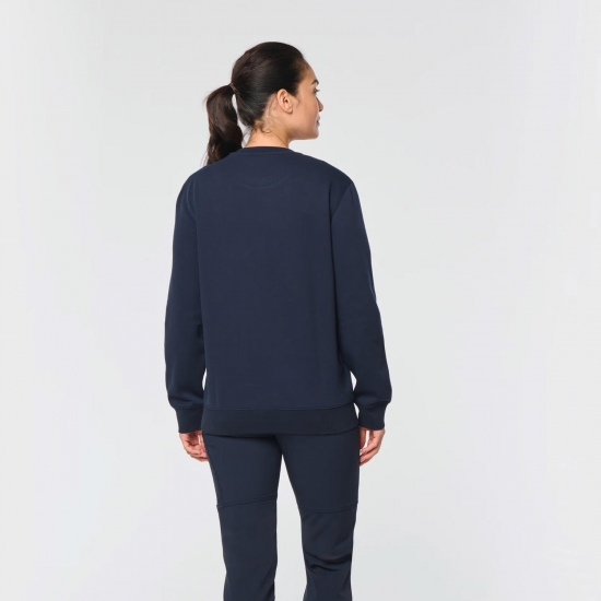 Sweat Bicolor Com Bolso Poliéster/Algodão 300Gr
