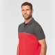 Polo Bicolor 60% Algodão/ 40% Poliéster