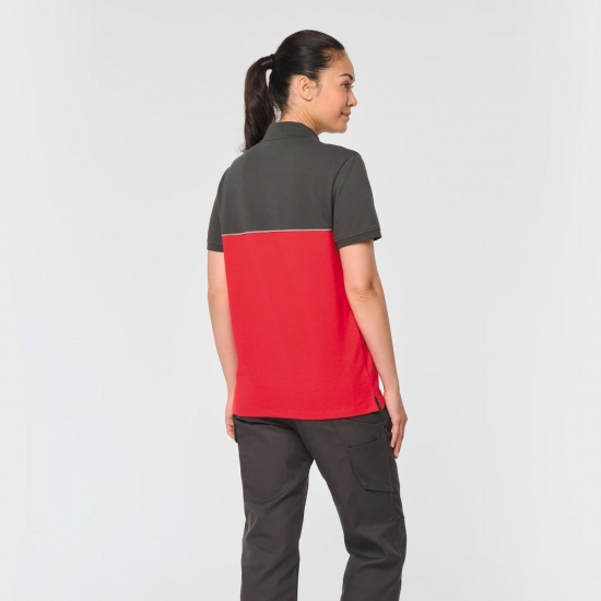 Polo Bicolor 60% Algodão/ 40% Poliéster