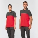 Polo Bicolor 60% Algodão/ 40% Poliéster