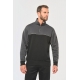 Sweat Bicolor Meio Fecho