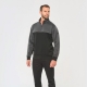 Sweat Bicolor Meio Fecho
