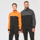 Sweat Bicolor Meio Fecho