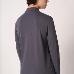 Polo Homem Manga Comprida 180Gr