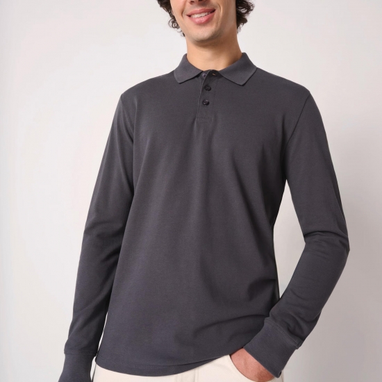 Polo Homem Manga Comprida 180Gr