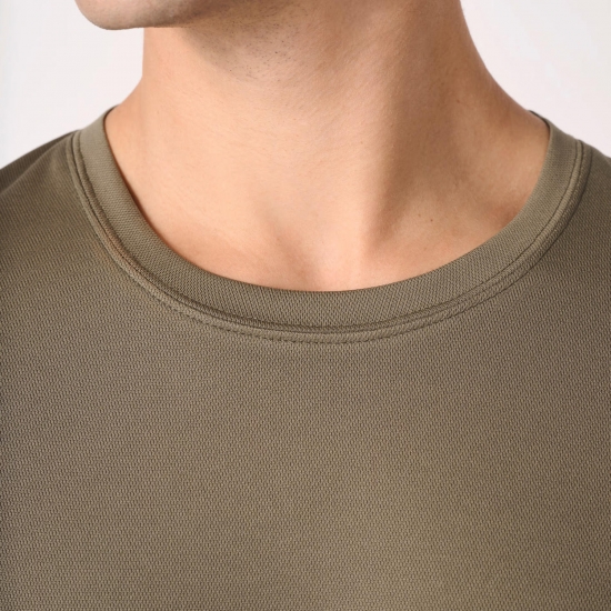 T-Shirt Homem Manga Curta 100% Poliéster 130Gr