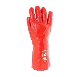 Luva PVC Vermelho 35 Cm - GLOVA