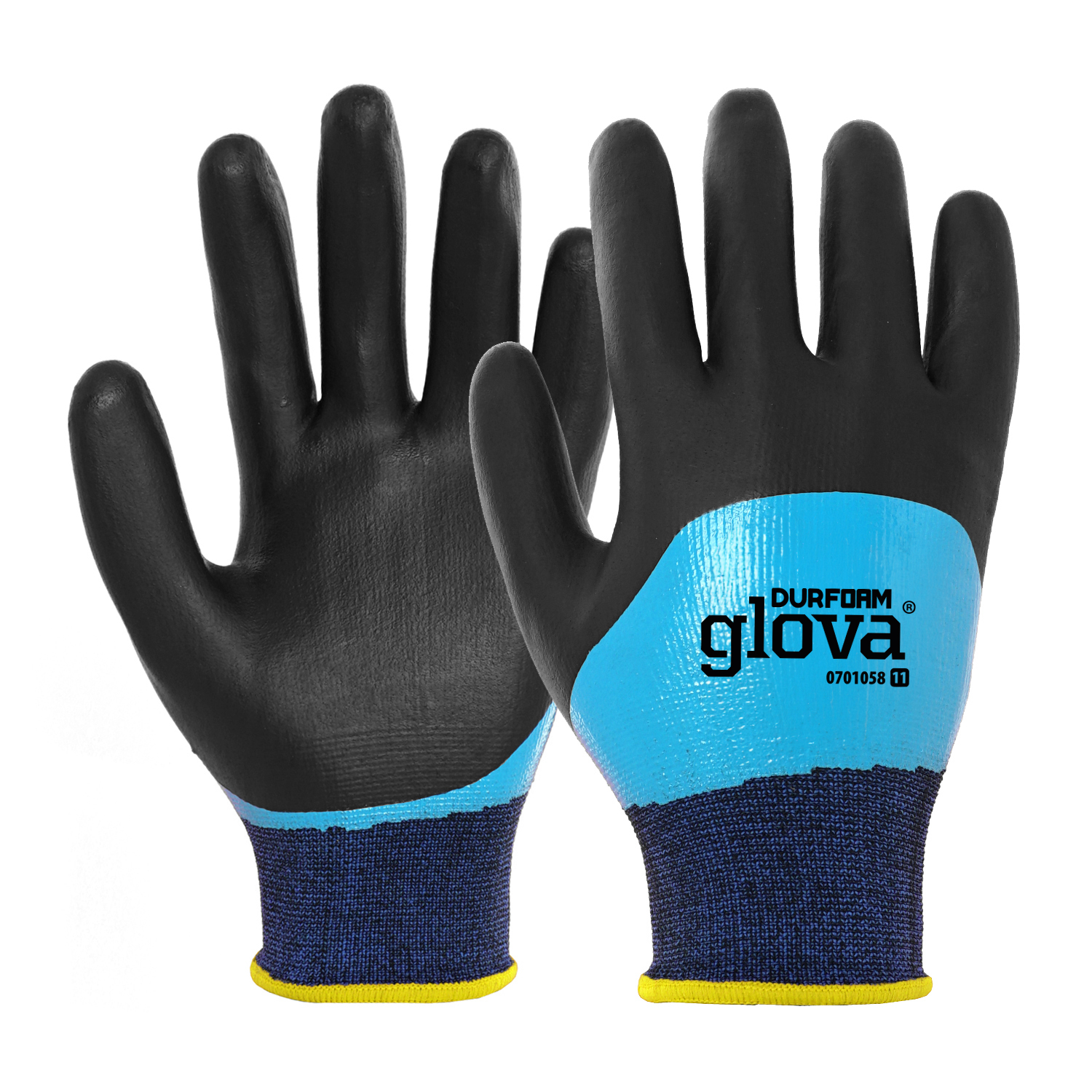 Luvas Nylon Revestido Nitrilo Cinza 5071PG