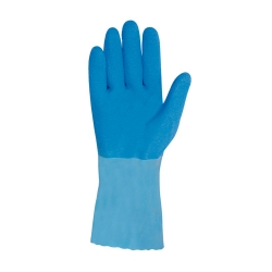 Luva Algodão Revestimento Total Látex Natural 30 cm - JUBA