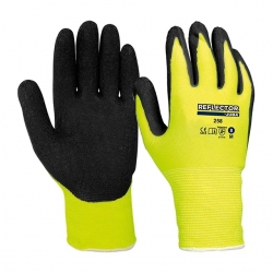 Luva Nylon Revestimento Látex Rugoso - JUBA