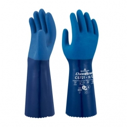 Luva Poliéster Duplo Revestimento Nitrilo Rugoso - SHOWA