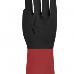 Luva Flocada Revestimento 100% Látex 30cm - 4 GASA