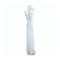 Luva PVC Branco 60cm - SHOWA