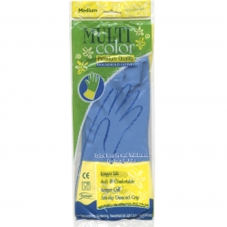 Luva Látex/Neopreno Azul/Amarelo 33cm - RUBBEREX