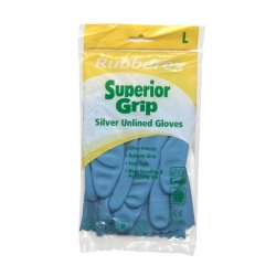 Luva Látex Azul Sem Suporte - RUBBEREX