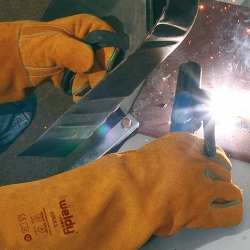 Luva Soldador Crute Forro Kevlar 40cm - JUBA