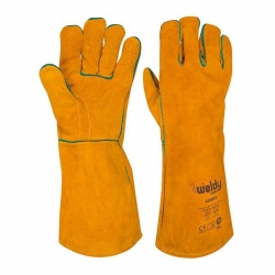 Luva Soldador Crute Forro Kevlar 40cm - JUBA