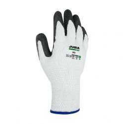 Luva Acrílico/Poliéster Revestimento Látex Rugoso - JUBA