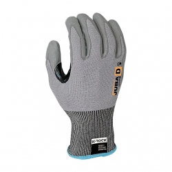 Luva Nylon/Fibra Vidro/Fio Aço Revestimento PU - JUBA Luva Nylon/Fibra Vidro/Fio Aço Revestimento PU - JUBA