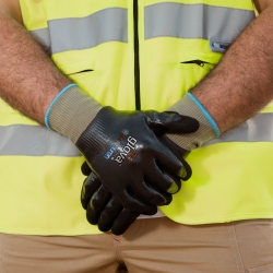 Luva Anti-Corte Duplo Revestimento Nitrilo - GLOVA Luva Anti-Corte Duplo Revestimento Nitrilo - GLOVA