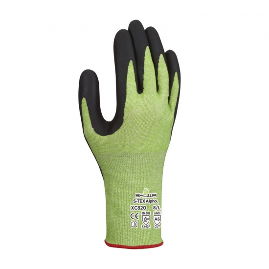 Luva Tungsténio/HPPE Revestimento Nitrilo - SHOWA