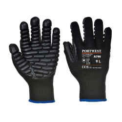 Luva Anti-Vibração Com Borracha Cloropreno - PORTWEST Luva Anti-Vibração Com Borracha Cloropreno - PORTWEST