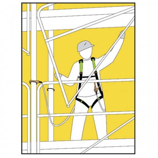 Kit Antiqueda Para Trabalhos Em Andaimes - KRATOS