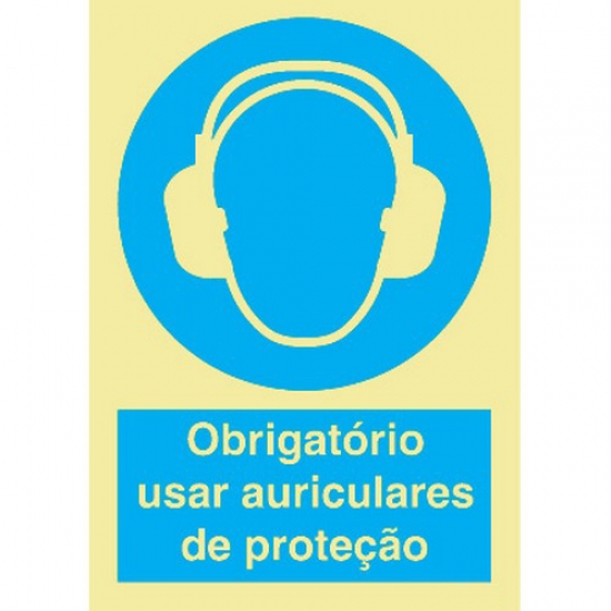 Sinal Obrigaçao Usar Auriculares De Protecçao - FIELD