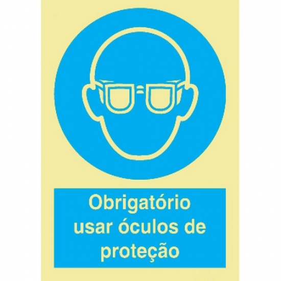 Sinal Obrigaçao Oculos De Protecçao - FIELD