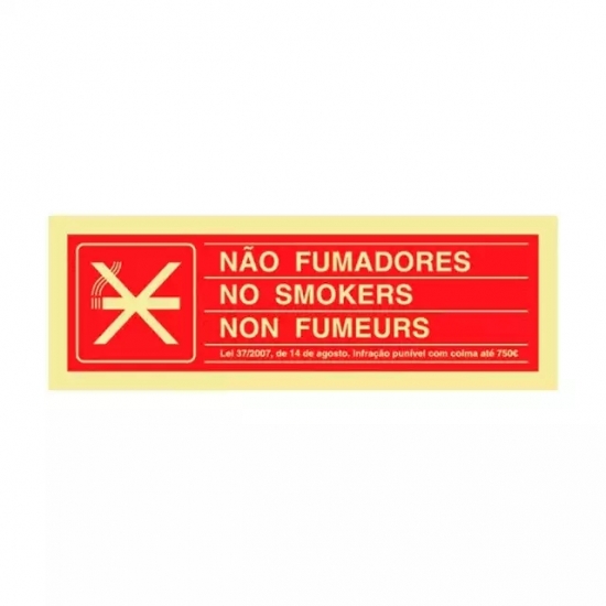 Sinal Zona "Não Fumadores" - FIELD