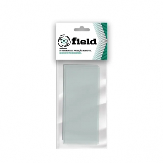 Blister 5 Vidros Incolores 110X55 mm - FIELD